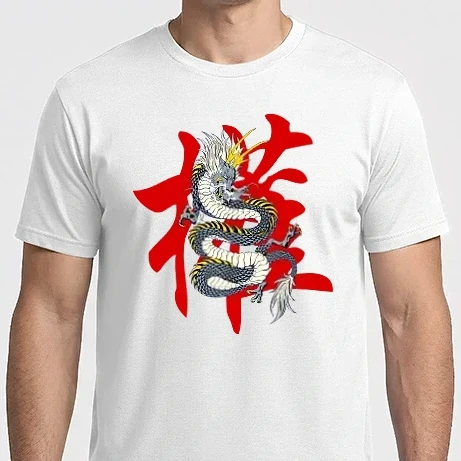 Férfi Imperial póló - Power Dragon clean