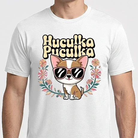Férfi Imperial póló - Huculka Puculka kutya 1