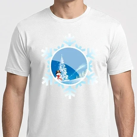 Férfi Imperial póló - snowman2