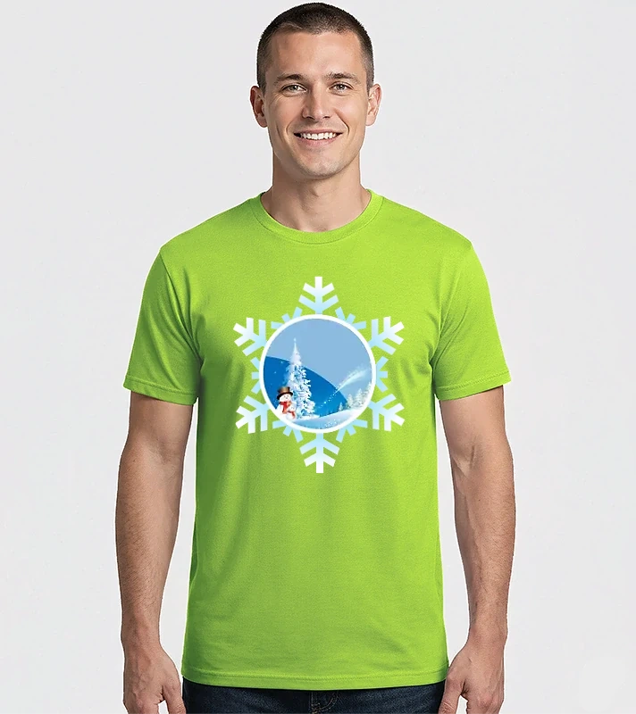 snowman2 – Férfi Imperial póló