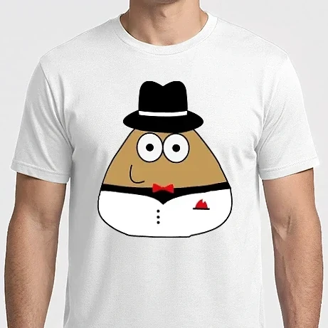 Férfi Imperial póló - POU_oltony_fehér_piros_sfehér