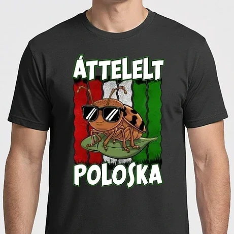Férfi Imperial póló - Áttelelt poloska vagyok Magyar