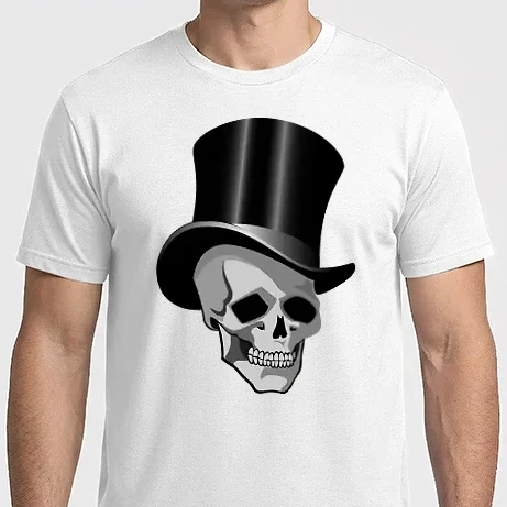 Férfi Imperial póló - skull-ha