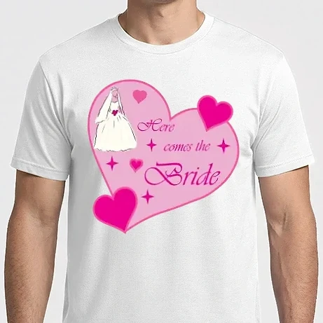 Férfi Imperial póló - Here comes the bride
