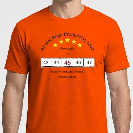 Férfi Imperial póló - Szülinap 45