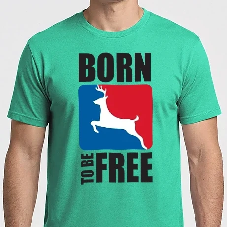 Férfi Imperial póló - born to be free