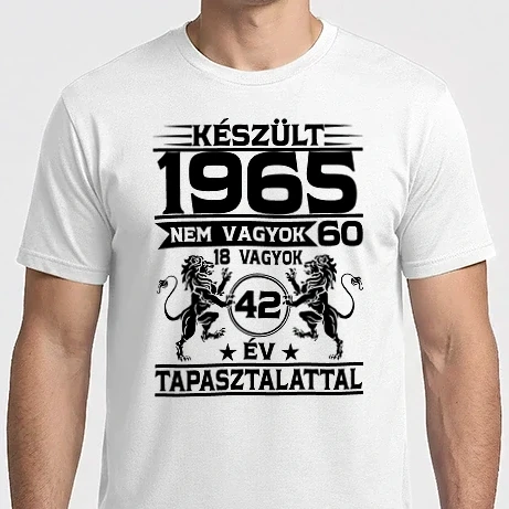Férfi Imperial póló - Készült 1965
