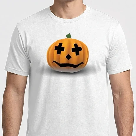 Férfi Imperial póló - Halloween Tök 