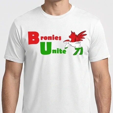 Férfi Imperial póló - Bronies Unite