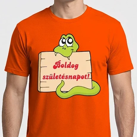 Férfi Imperial póló - kígyós.cdr