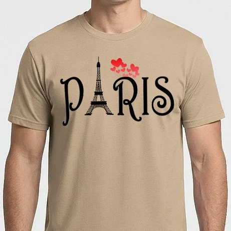 Férfi Imperial póló - I LOVE PARIS 2