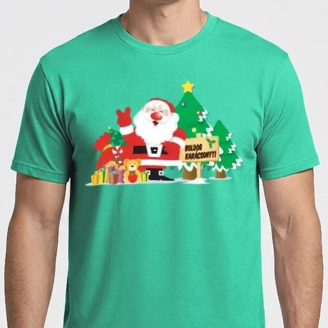 Férfi Imperial póló - santa7