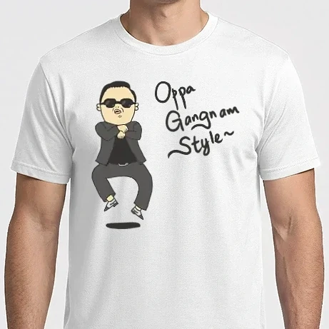 Férfi Imperial póló - Oppa Gangnam Style