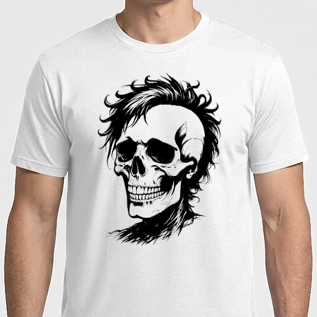 Férfi Imperial póló - Koponya