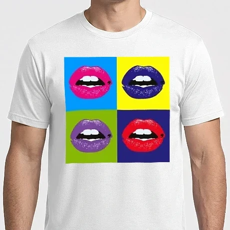 Férfi Imperial póló - Pop art