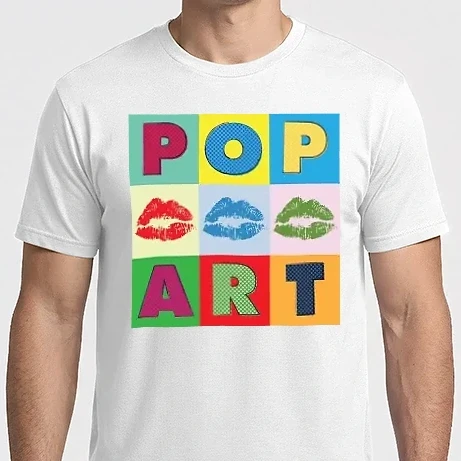 Férfi Imperial póló - pop art