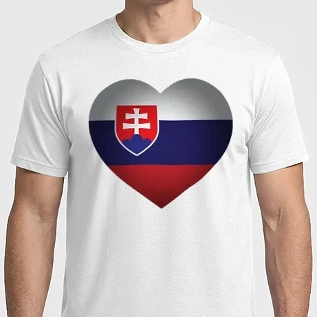 Férfi Imperial póló - i heart slovakia