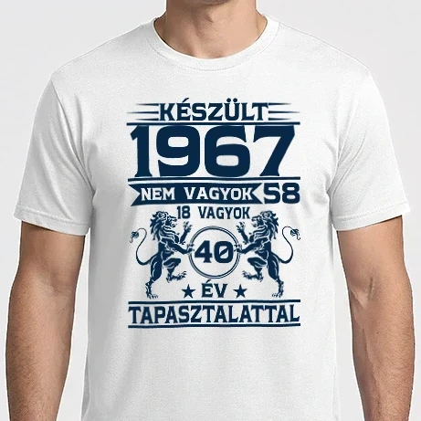 Férfi Imperial póló - Készült 1967