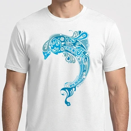 Férfi Imperial póló - delfin