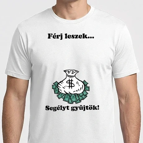 Férfi Imperial póló - Férj leszek!