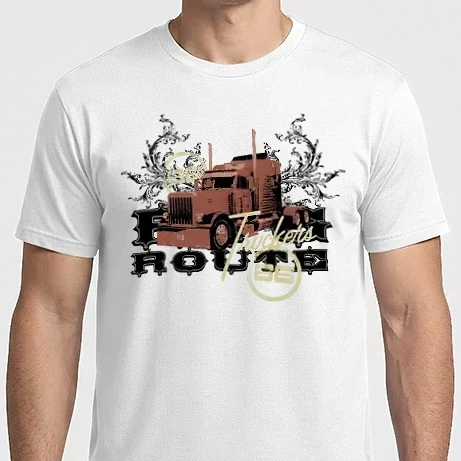 Férfi Imperial póló - American truck