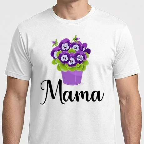 Férfi Imperial póló - Mama - virág