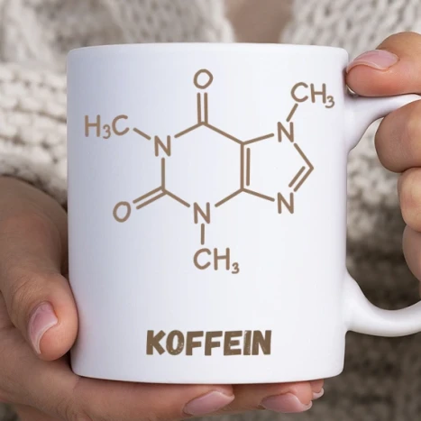 Fehér bögre - Koffein