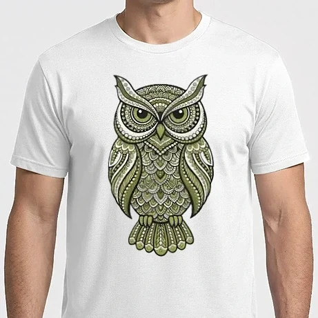 Férfi Imperial póló - Bagoly minta