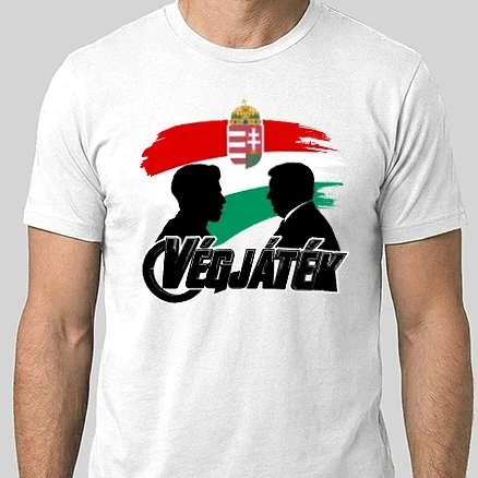 Férfi Alap póló - Magyar vs Orbán Végjáték
