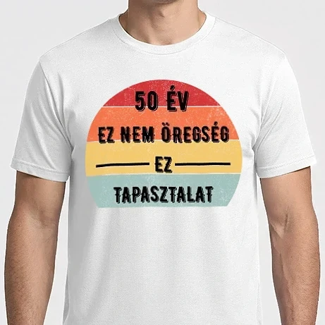 Férfi Imperial póló - 50 éves