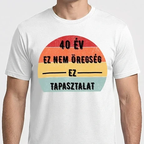 Férfi Imperial póló - 40 éves