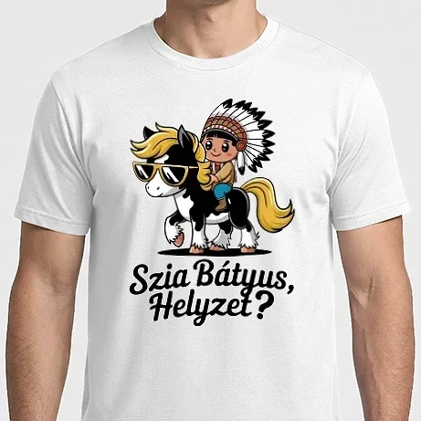 Férfi Imperial póló - Szia Bátyus, helyzet? - Yakkari