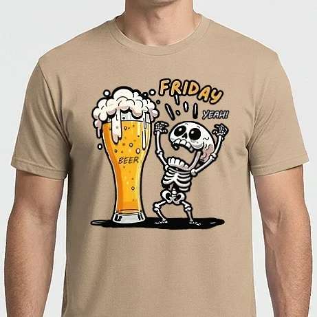 Férfi Imperial póló - friday beer