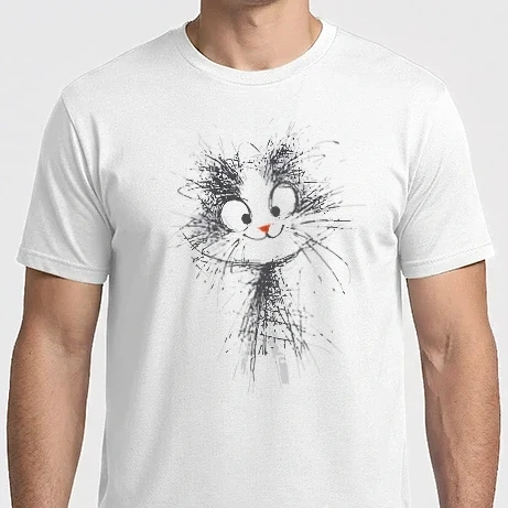 Férfi Imperial póló - cat_line01