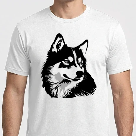Férfi Imperial póló - mickeylit-husky-8292340