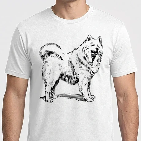 Férfi Imperial póló - openclipart-vectors-dog-153557