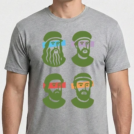 Férfi Imperial póló - TMNT
