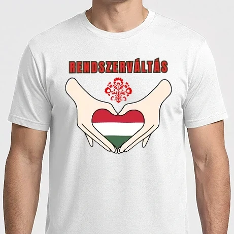 Férfi Imperial póló - Rendszerváltás - Választás 2026 - Magyar szív