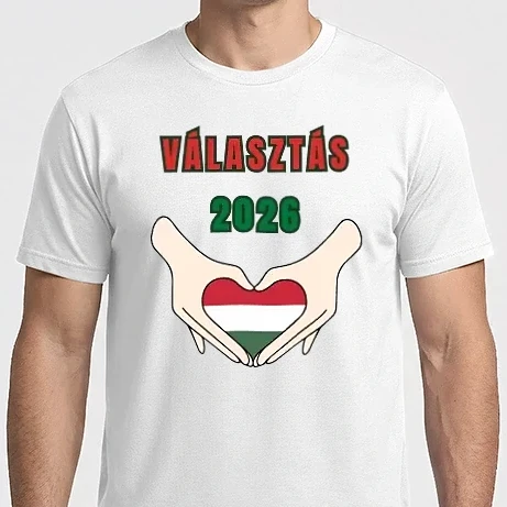 Férfi Imperial póló - Választás 2026 - Magyar szív