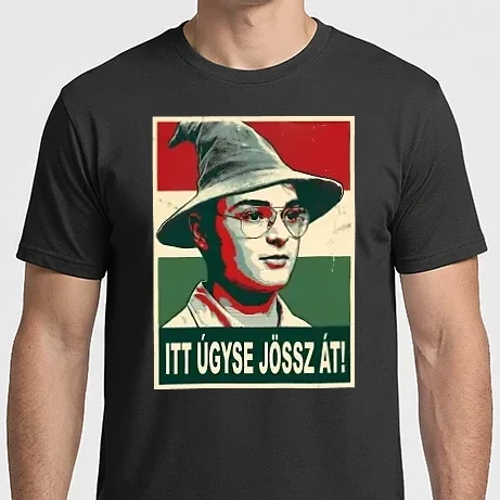 Férfi Imperial póló - Gundalf - itt úgyse jössz át!