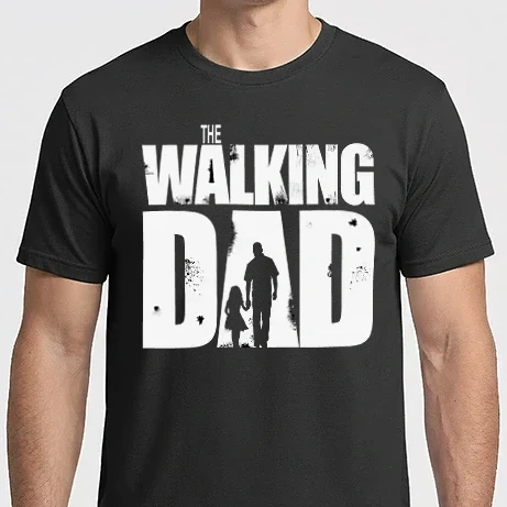 Férfi Imperial póló - The Walking Dad - Lányos apa
