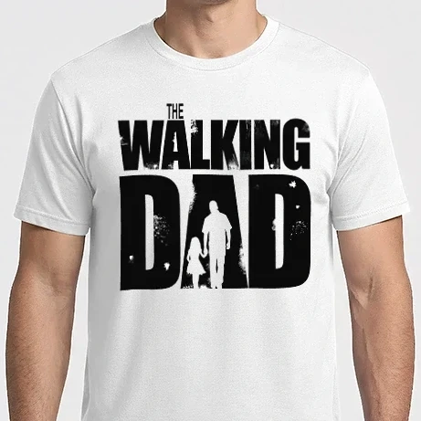 Férfi Imperial póló - The Walking Dad - Lányos apa 2