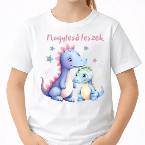 Uniszex gyerek Póló - Nagytesó leszek