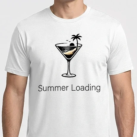 Férfi Imperial póló - Summer Loading (fekete)