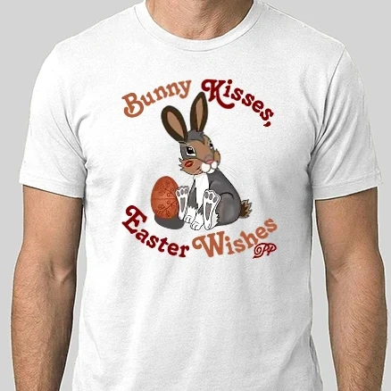 Férfi Alap póló - Hócipős Nyuszi Kívánság