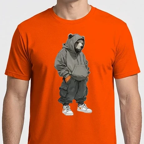 Férfi Imperial póló - Bear characte