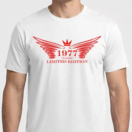 Férfi Imperial póló - classic limited edition wing, szárnyas koronás születésnapi embléma 1977