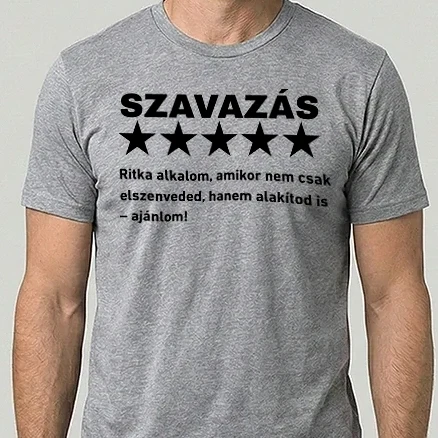 Férfi Alap póló - Szavazás 5/5 