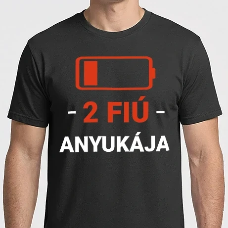 Férfi Imperial póló - 2 fiú anyukája