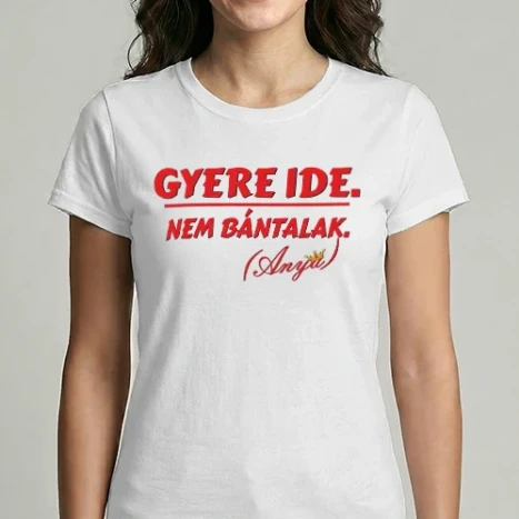 Női Imperial póló - A mondat, amitől minden gyerek gyanút fog...